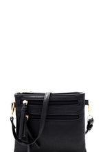 Load image into Gallery viewer, Five-Pocket Zip Crossbody Bag