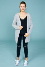 Load image into Gallery viewer, Cable Knit Waffle Cardigan