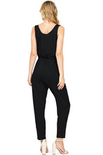 Load image into Gallery viewer, Sleeveless Jumpsuit in Black