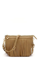 Load image into Gallery viewer, Boho Fringe Crossbody Wristlet