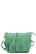 Load image into Gallery viewer, Boho Fringe Crossbody Wristlet