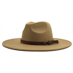 Butterscotch Wide Brim Dandy Panama Hat