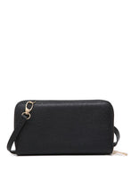 Load image into Gallery viewer, Double Zip Crossbody Wallet