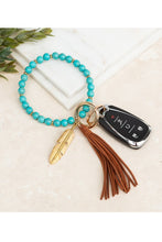 Load image into Gallery viewer, Beaded Key Ring Bracelet