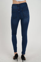 Load image into Gallery viewer, High Rise Dark Skinny Jeans