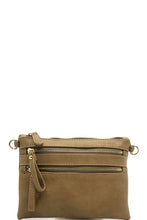 Load image into Gallery viewer, Five-Pocket Zip Crossbody Bag