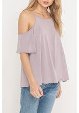 Load image into Gallery viewer, Cold Shoulder Tank - More Colors Available