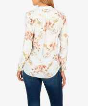 Load image into Gallery viewer, Jasmine Floral Blouse - More Colors Available