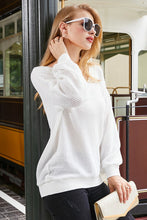 Load image into Gallery viewer, V-Neck Long Sleeve Waffle Knit Top