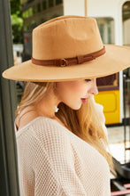 Load image into Gallery viewer, Butterscotch Wide Brim Dandy Panama Hat