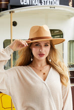 Load image into Gallery viewer, Butterscotch Wide Brim Dandy Panama Hat