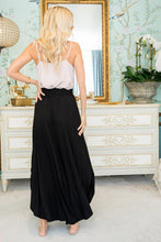 Load image into Gallery viewer, Black High Waist Maxi Skirt