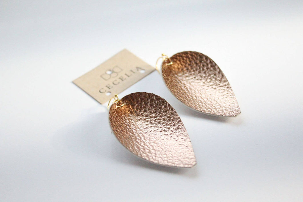 Cecelia Designs Jewelry - Pinched Leaf Earring Collection