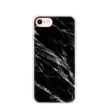 Load image into Gallery viewer, The Casery - Black Marble iPhone Case
