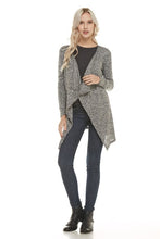 Load image into Gallery viewer, Lightweight Rib Knit Open Cardigan