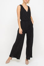 Load image into Gallery viewer, V-Neck Wide Leg Jumpsuit